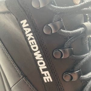 Leather platforms